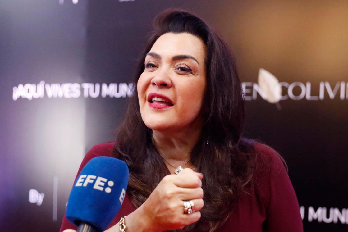 La secretaria de Turismo de la Gobernación de Antioquia, Margarita Restrepo Arango, habla durante una entrevista con EFE en Sabaneta (Colombia). EFE/Juan Diego López 