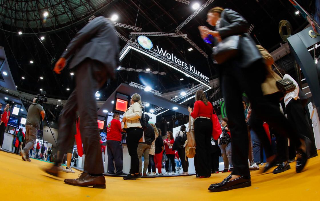 MADRID, 07/11/2024.- Vista general del público en la Feria "Accountex España 2024" celebrada en el recinto ferial de Ifema entre los días 06 y 07 de Noviembre, en Madrid. EFE/David Fernández