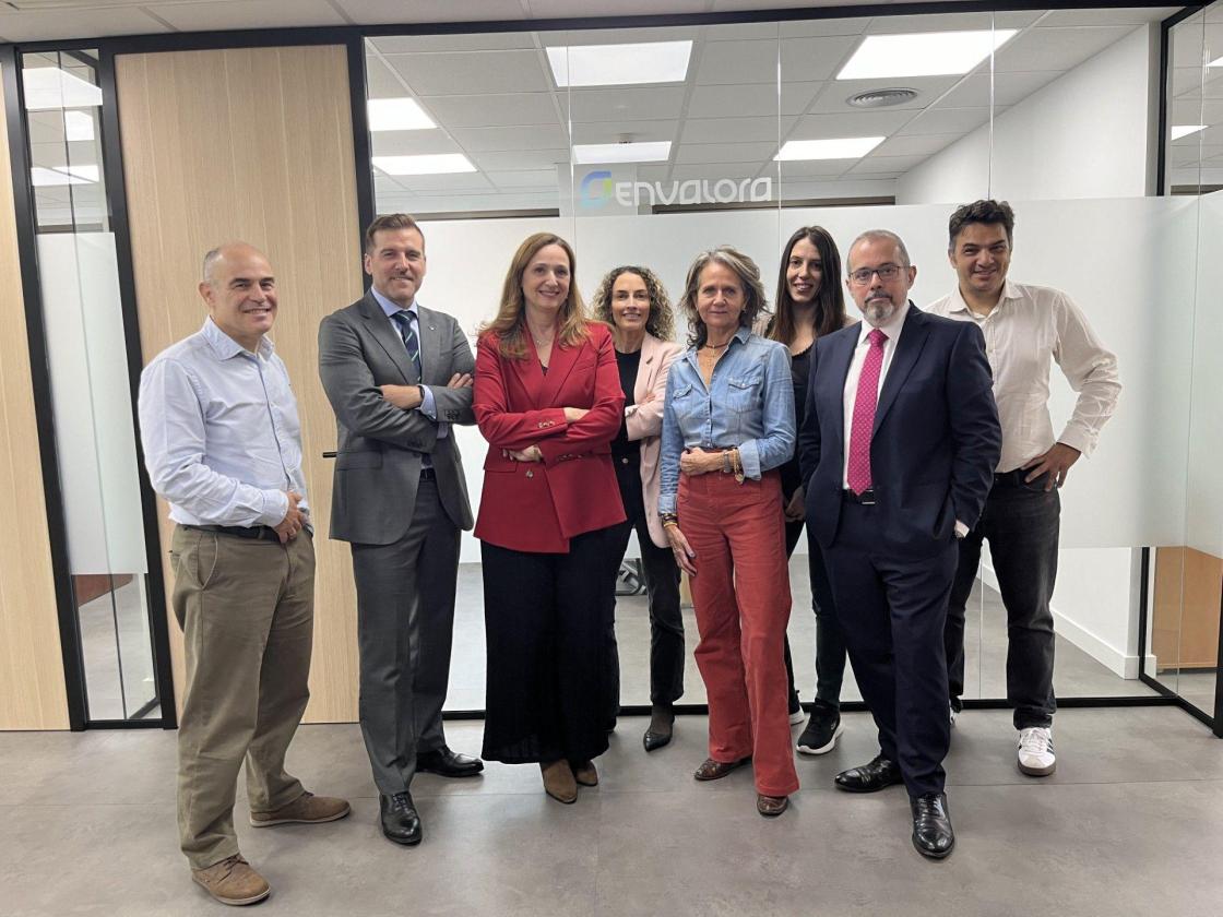 Parte del equipo de ENVALORA. Autor: ENVALORA