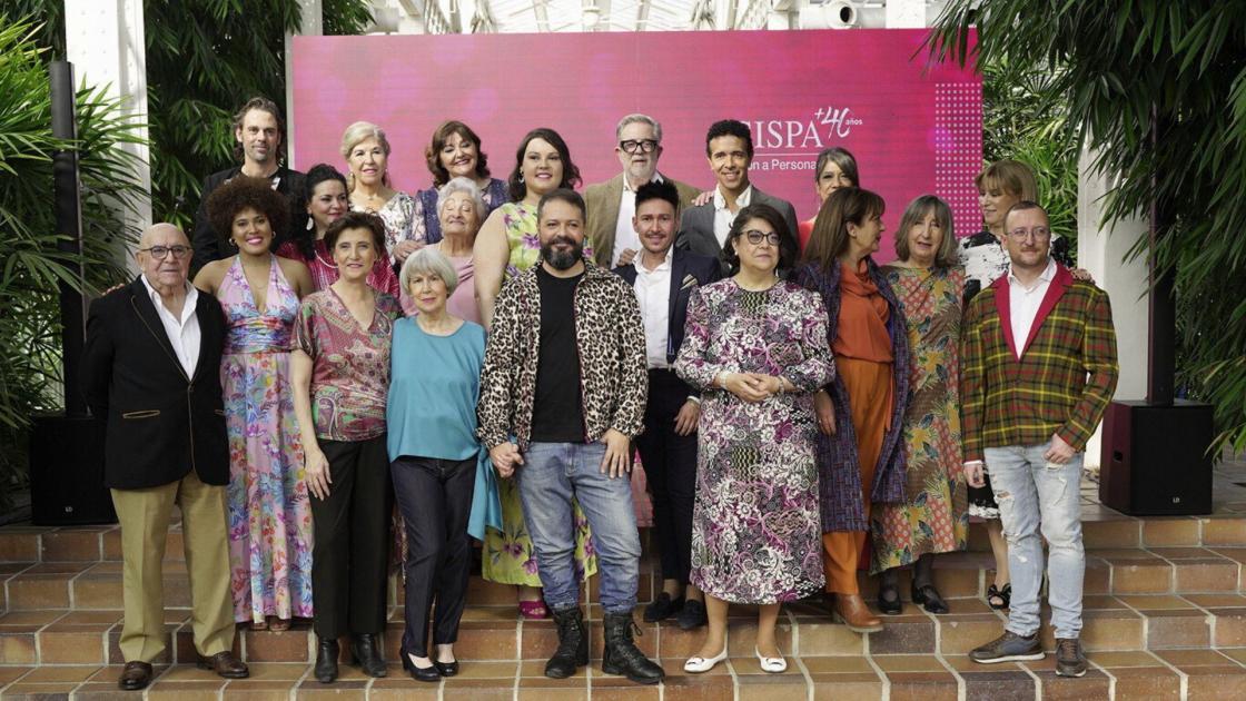 Pie de foto: Personas conocidas y modelos anónimos se unen contra el edadismoAutor: Raúl Bartolomé / ASISPA