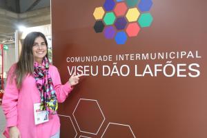 Cátio Brito, una de las responsables de la región de Coimbra en materia de cooperación.