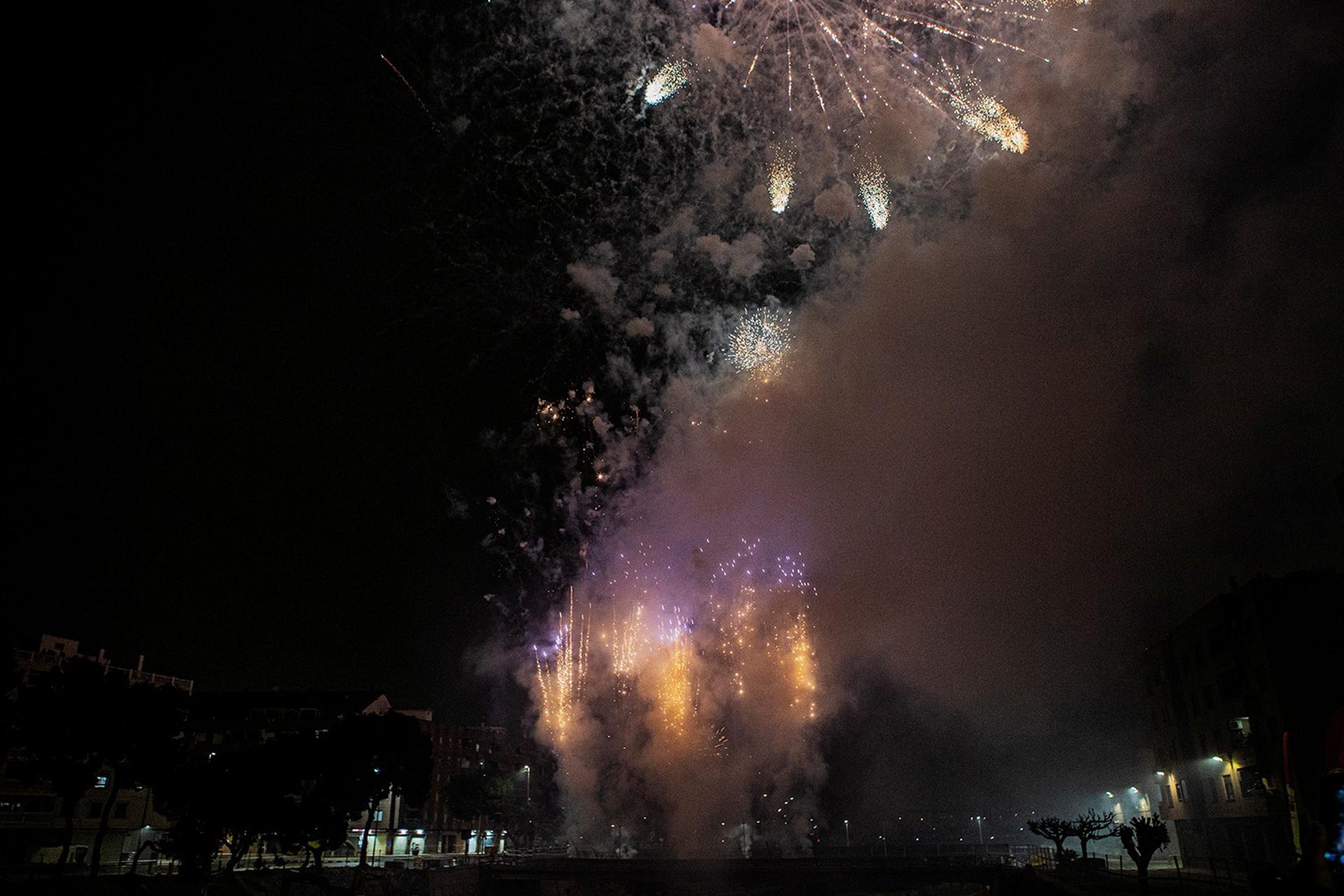Photo of the mascletà courtesy of the organization/ Editorial use only/ Juan Terol