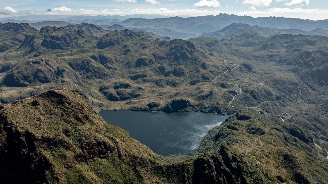 Fotografía que muestra un paisaje de lagunas cercano al volcán Antisana, perteneciente a la provincia de Pichincha (Ecuador). EFE / Sebastián Di Domenico / TNC / SOLO USO EDITORIAL NO VENTAS /SOLO DISPONIBLE PARA ILUSTRAR LA NOTICIA QUE ACOMPAÑA /CRÉDITO OBLIGATORIO