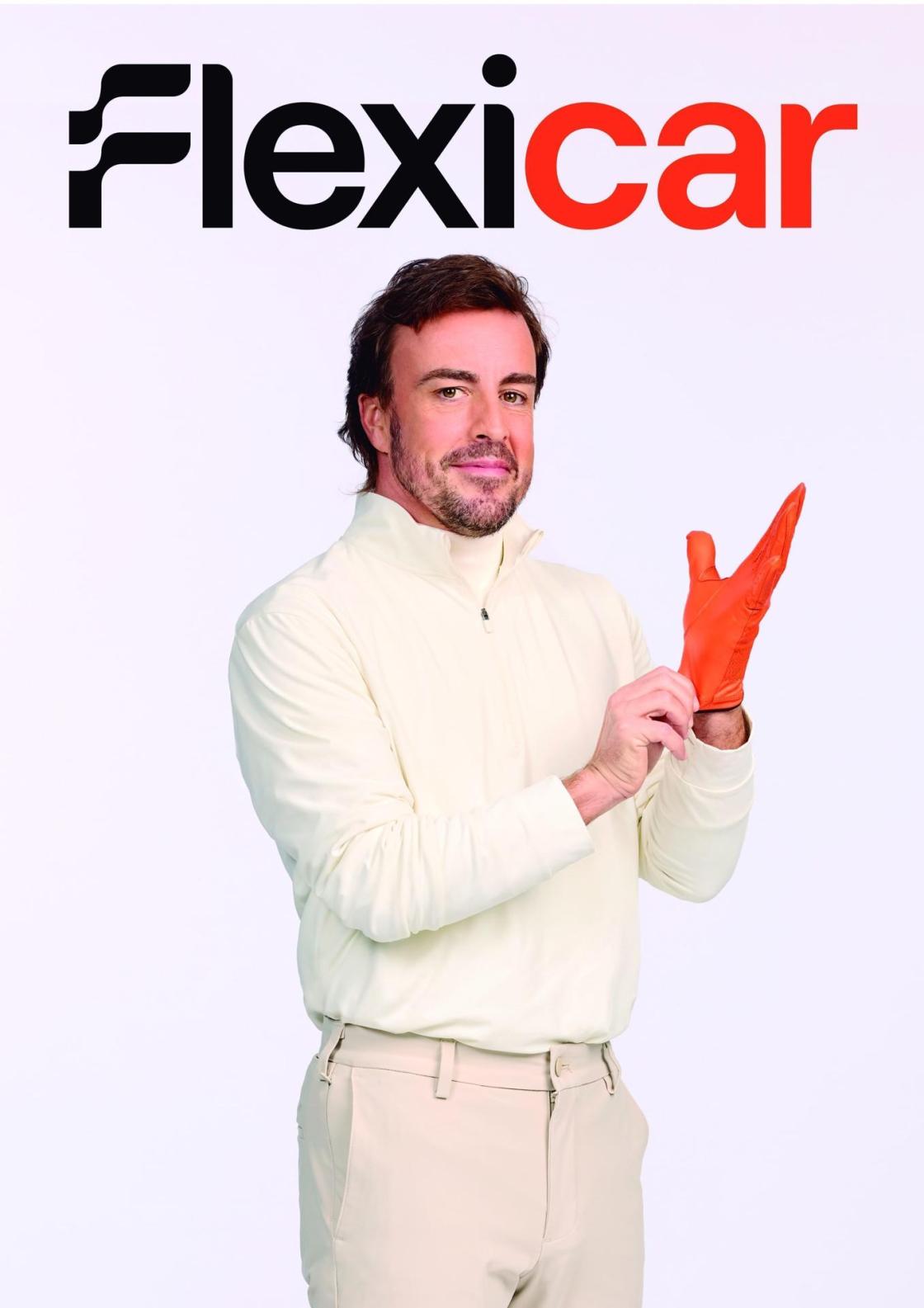 Pie de foto: Fernando Alonso conduce un buggy en el spot de FlexicarAutor: Flexicar