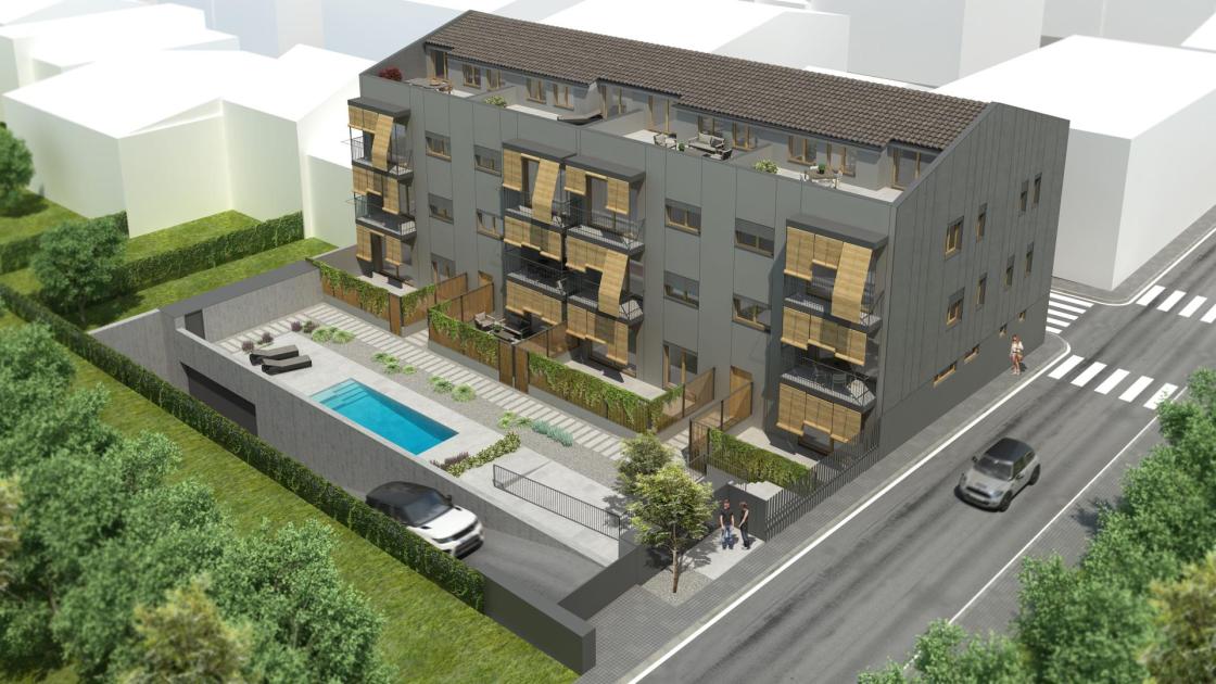 Pie de foto: Render del proyecto "La Termal" Autor: Evowall Technology