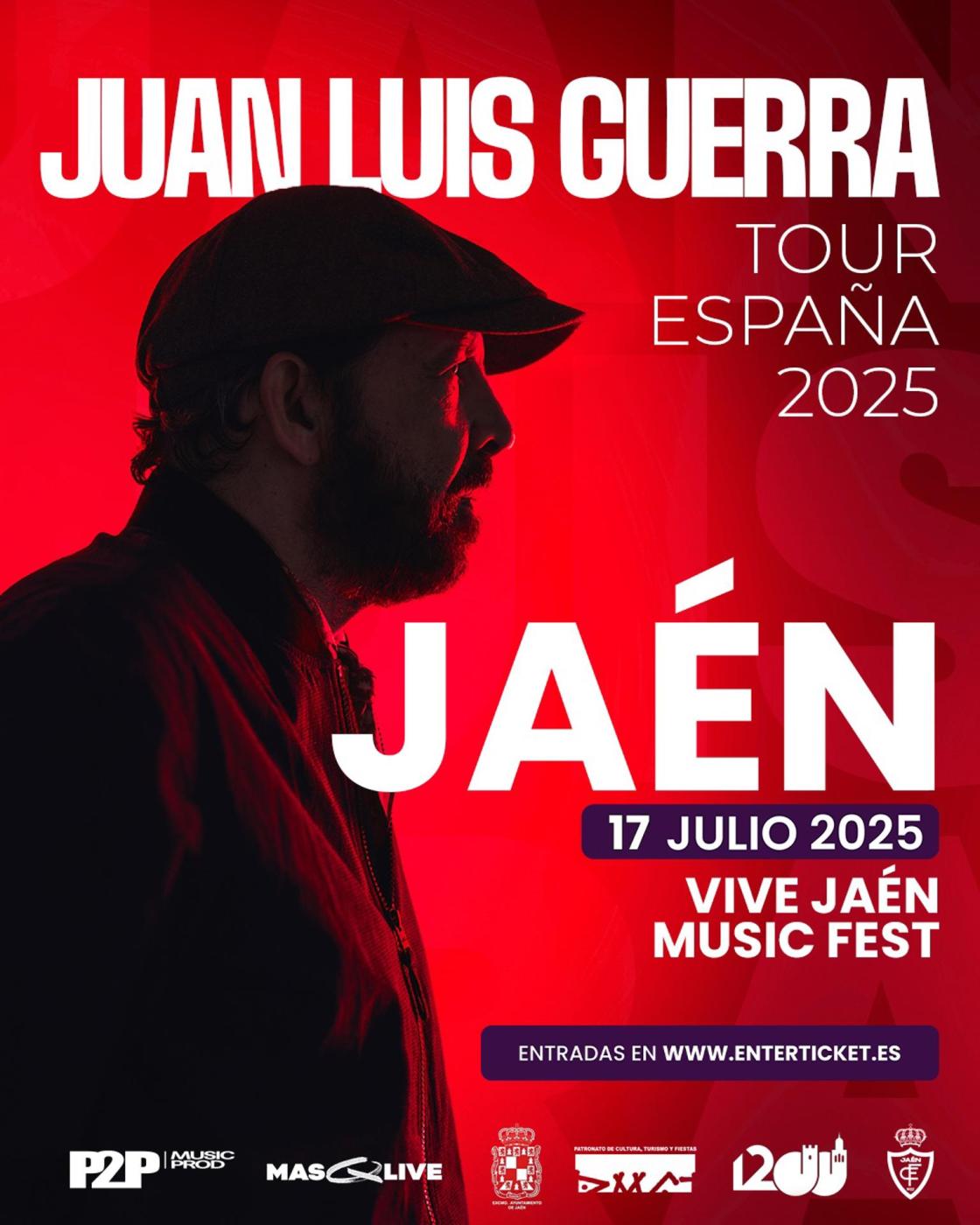 Juan Luis Guerra actuará en Jaén este verano dentro de su gira por España
