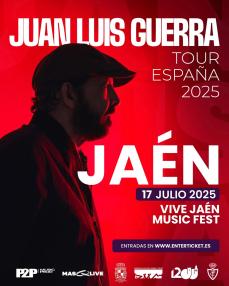 Juan Luis Guerra actuará en Jaén este verano dentro de su gira por España