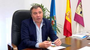 Fotografía del alcalde de Yebra y presidente de AMACA, Juan Pedro Sánchez.