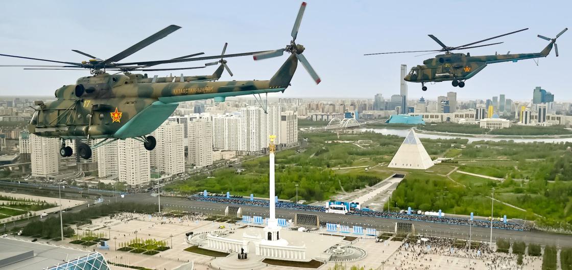 ASTANA. Kazakhstan held a military parade on May 7, 2025, to mark the 80th anniversary of the victory over Nazi Germany in World War II, coinciding with Defender of the Fatherland Day. The parade was presided over by Kazakh President Kassym-Jomart Tokayev and attended by Vietnamese leader To Lam as a guest of honor. EFE/Kazakh Presidency/EDITORIAL USE ONLY – ONLY AVAILABLE TO ILLUSTRATE THE ACCOMPANYING NEWS STORY (MANDATORY CREDIT) 