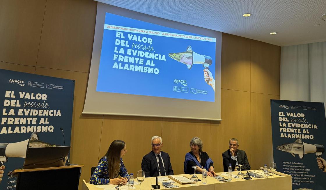 Pie de foto: Un momento de la mesa de debateAutor: ANACEF