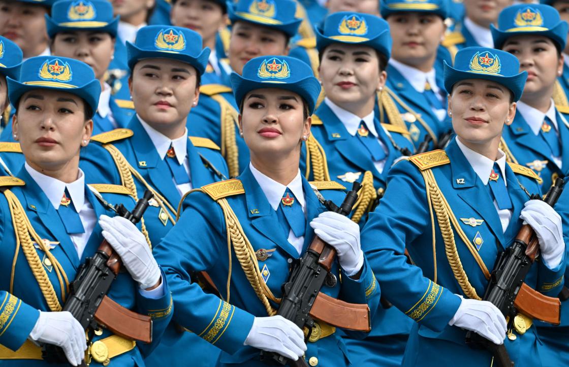 ASTANA. Kazakhstan held a military parade on May 7, 2025, to mark the 80th anniversary of the victory over Nazi Germany in World War II, coinciding with Defender of the Fatherland Day. The parade was presided over by Kazakh President Kassym-Jomart Tokayev and attended by Vietnamese leader To Lam as a guest of honor. EFE/Kazakh Presidency/EDITORIAL USE ONLY – ONLY AVAILABLE TO ILLUSTRATE THE ACCOMPANYING NEWS STORY (MANDATORY CREDIT)