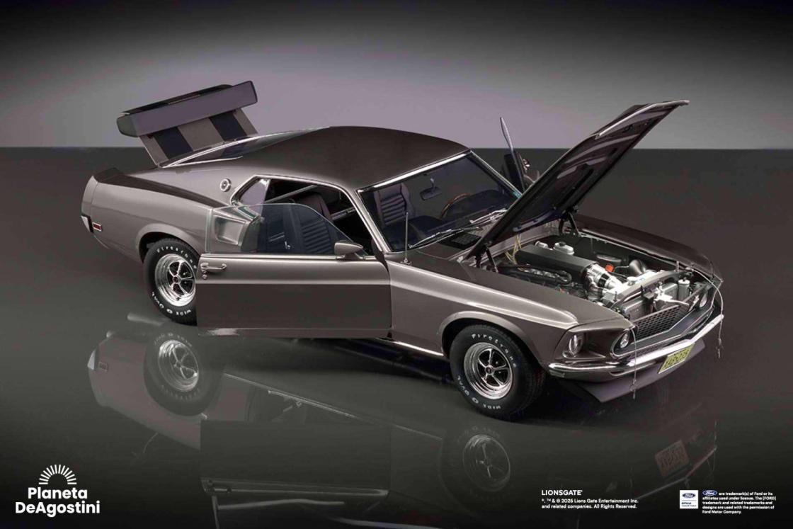 Planeta DeAgostini lanza la suscripción del modelo para construir del Ford Mustang 1969 de John Wick