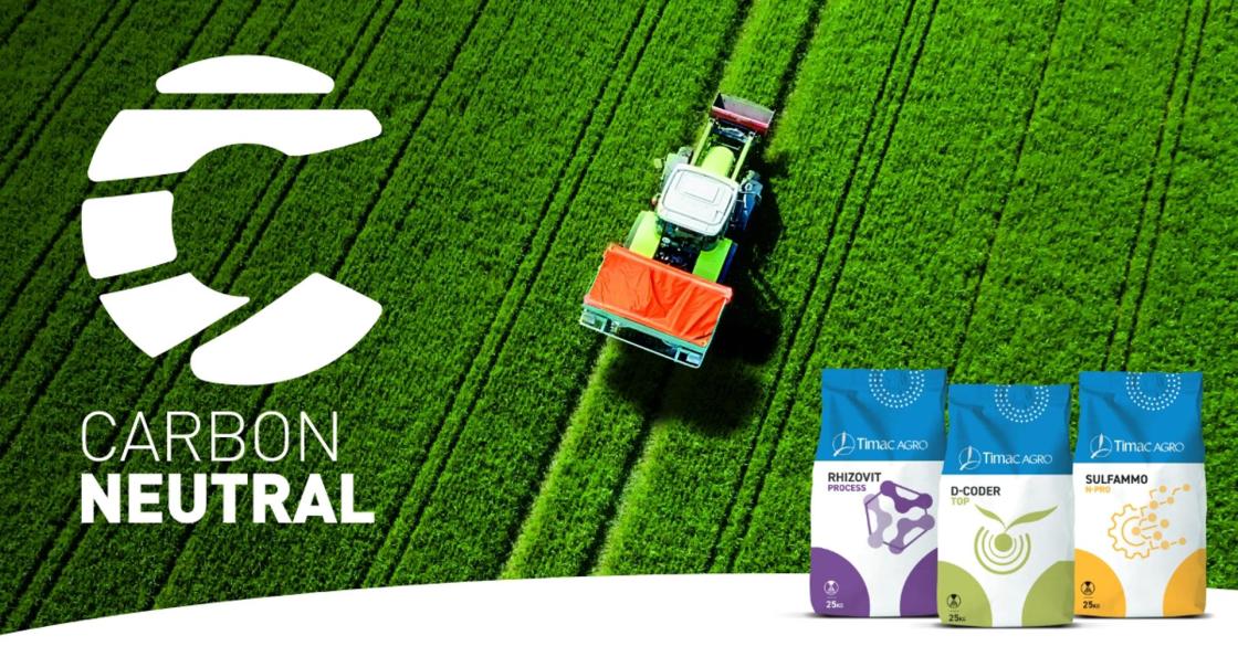TIMAC AGRO lanza Carbon Neutral, la primera gama verificada de fertilizantes neutros en CO2E