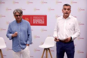 En la foto:Manuel Sevillano (Atrevia) y Joachim Rolland (Cofidis)/uso editorial