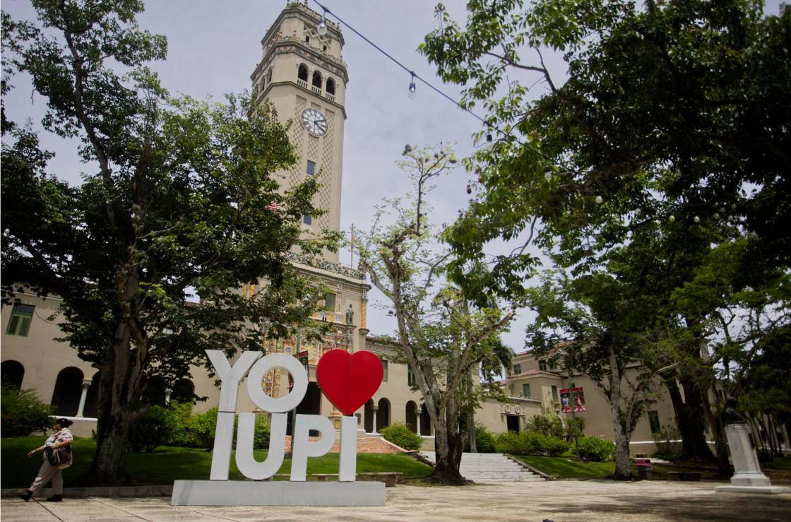 Photo of the University of Puerto Rico in Río Piedras (Puerto Rico). EFE/ Thais Llorca