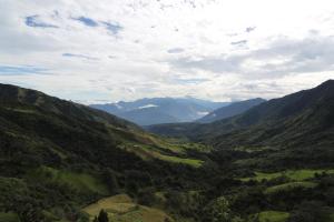 Fotografía de la zona rural de Yunguilla (Ecuador). EFE/ José Jácome