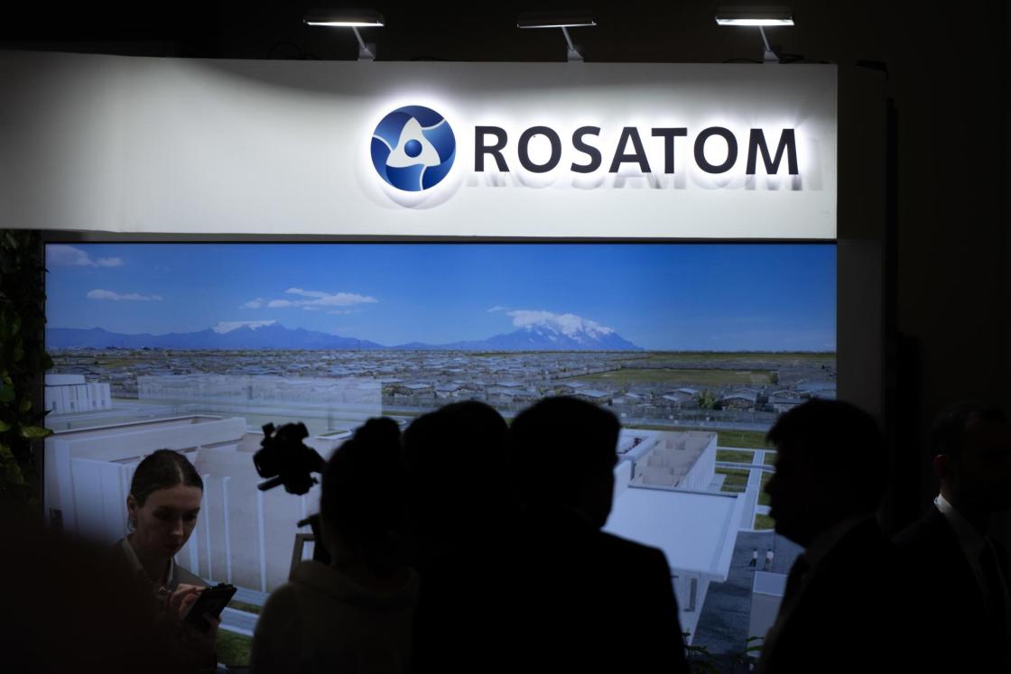 File photo of the Russian company Rosatom. EFE/EPA/MAXIM SHIPENKOV 