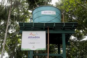 Fotografía cedida por la Fundación Amazonía Sostenible que muestra un área de un pozo artesanal de agua en la comunidad Quilombola de Tambor, ubicada en el río Jaú, en Novo Airão (Brasil). EFE/ Michael Dantas/Fundación Amazonía Sostenible /SOLO USO EDITORIAL NO VENTAS/SOLO DISPONIBLE PARA ILUSTRAR LA NOTICIA QUE ACOMPAÑA (CRÉDITO OBLIGATORIO)
