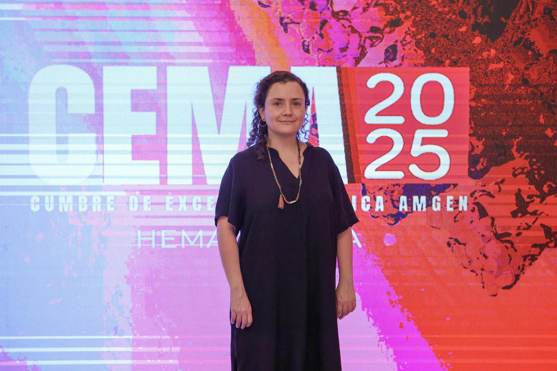 La hematóloga, Roberta Demichelis, durante la decimosegunda edición de la Cumbre de Excelencia Médica Amgen 2025 (CEMA). EFE/ Lorenzo Hernández