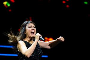 PALAFRUGELL (GIRONA), 17/08/2025.- El grupo Amaral durante el concierto que ofreció en el Festival de Cap Roig, en Palafrugell, Girona. EFE/Siu Wu