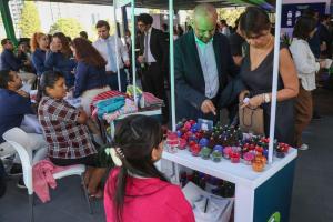 El programa social privado denominado "Guatemaltecos por la Nutrición" catalogó como "históricos" sus "avances" contra la desnutrición. EFE/ Mariano Macz.