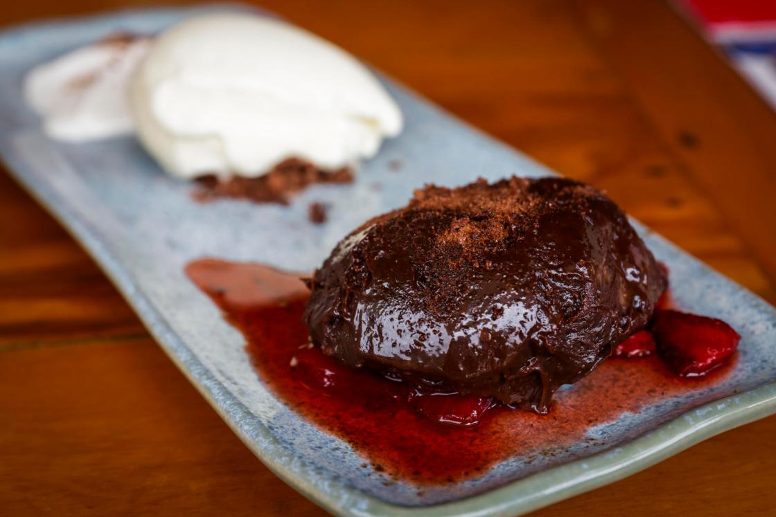 Photograph of a dish from the Mureta do Leme kiosk, one of the stops on the Sabores da Orla route in Rio de Janeiro, Brazil. EFE/André Coelho 