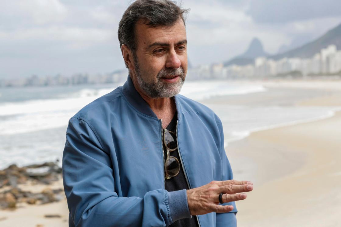 The president of the Brazilian Agency for International Tourism Promotion (Embratur), Marcelo Freixo, speaks during an interview with EFE on July 31, 2025, in Rio de Janeiro, Brazil. EFE/André Coelho 