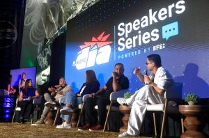 El éxito de la temporada de conciertos de Bad Bunny en Puerto Rico permite a la isla "soñar en grande" para convertirse en un centro mundial de la industria de la música.EFE/ Thais Llorca.