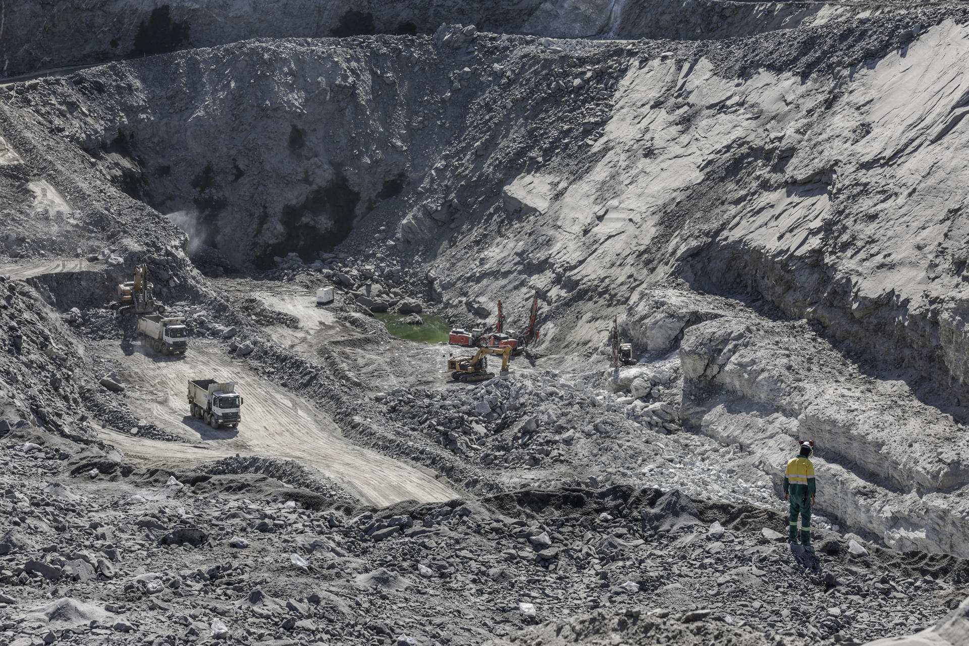 Brazil’s mining industry, a major driver of the country’s exports, is caught between green initiatives and draft laws that could bring it closer to environmental collapse than to playing a role in the energy transition. EFE/André Coelho.