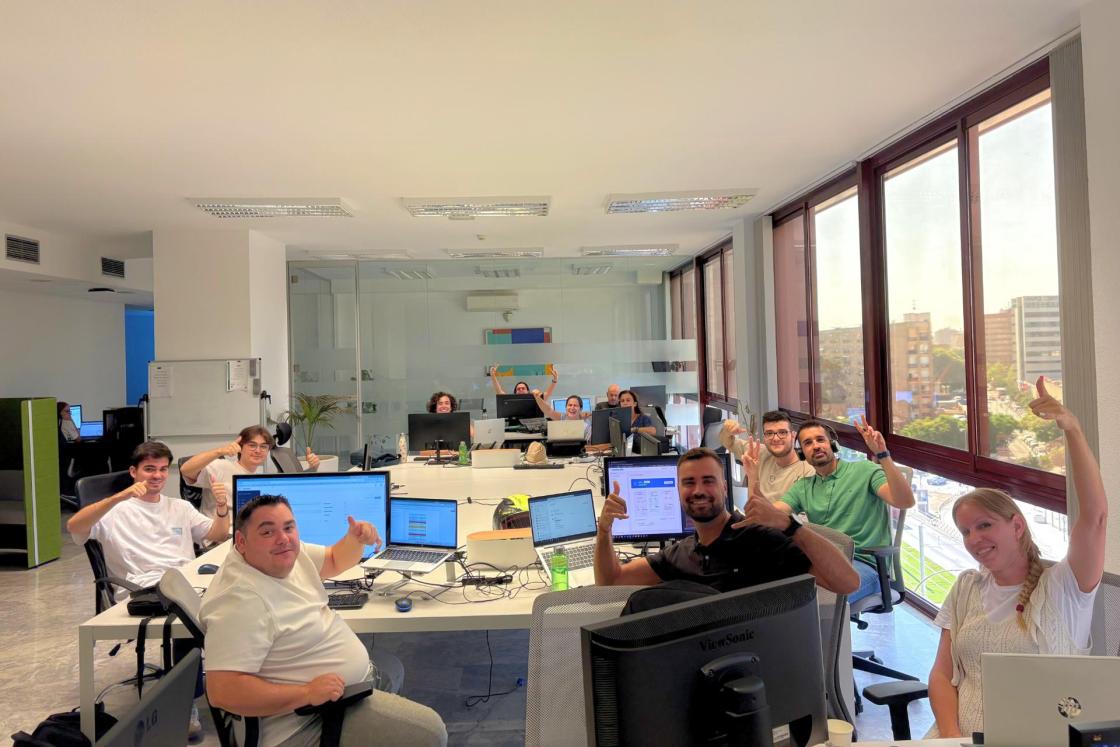 Pie de foto: Parte del equipo de Media InteractivaAutor: Media Interactiva