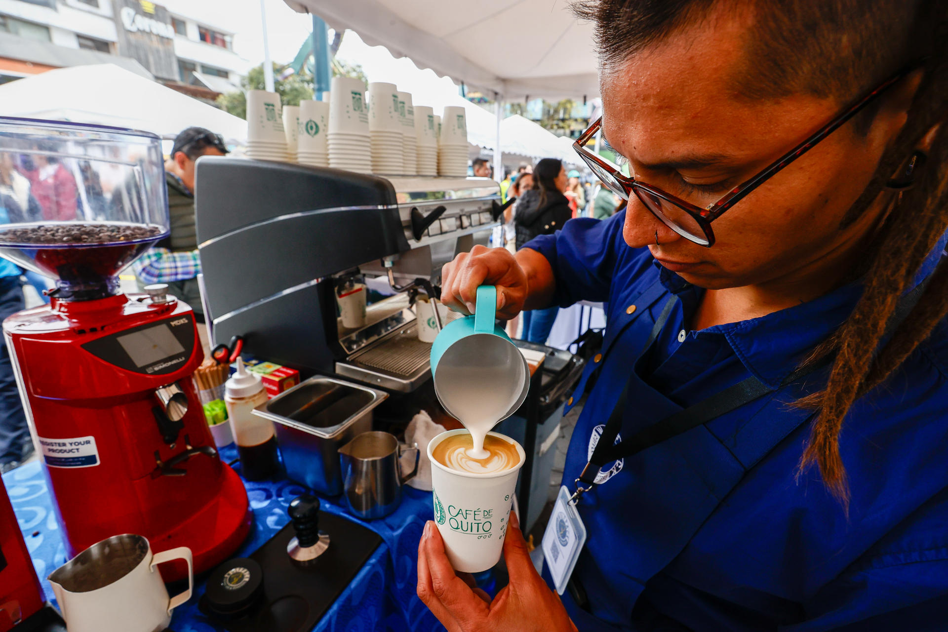 'Café de Quito' es la marca que la capital de Ecuador lanzó al mundo para reivindicar a sus agricultores. EFE/ José Jácome