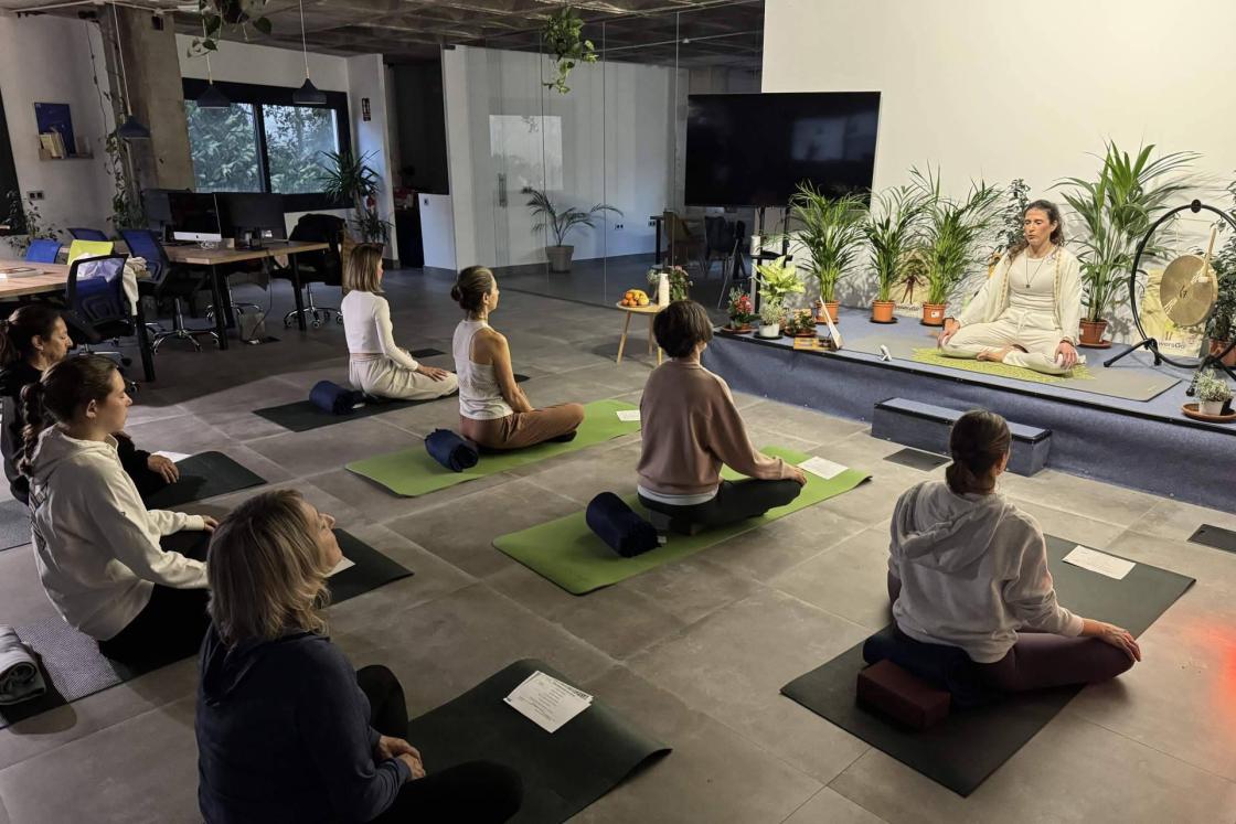 Huelva, primera ciudad del mundo que impulsa un reto colectivo contra el estrés. EFE/GROWERS GO/CEDIDA/CRÉDITO OBLIGATORIO