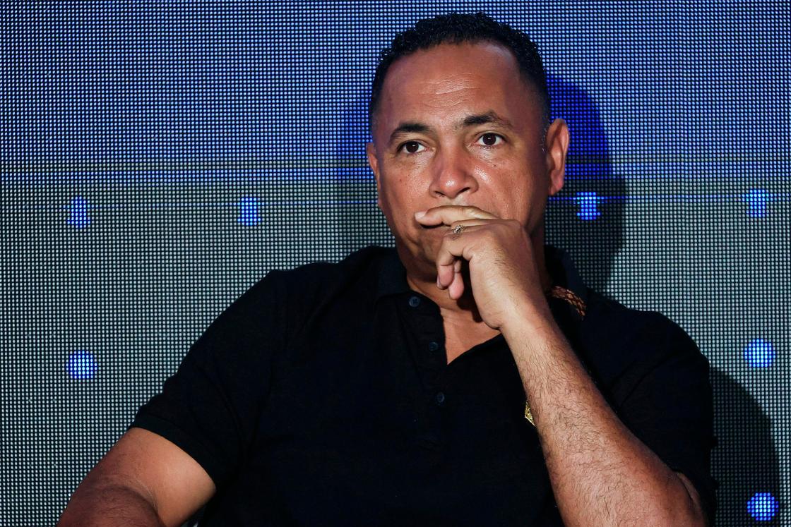 Photo taken Aug. 26, 2025, of DJ Negro attending the panel The Evolution of Urban Music at the forum Puerto Rico as a Global Driver of Music and Entertainment at the Coliseo de Puerto Rico in San Juan, Puerto Rico. EFE/Thais Llorca 