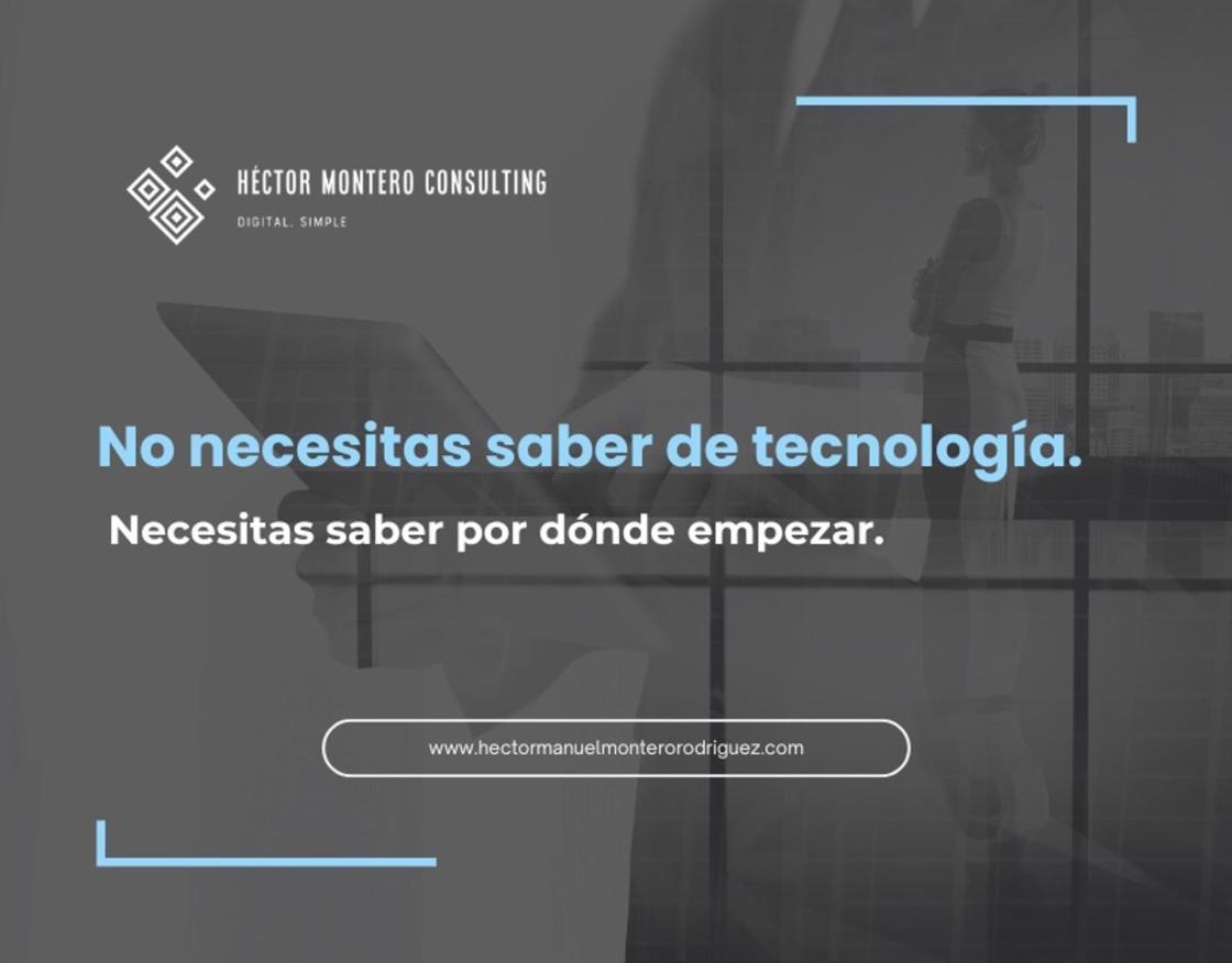 Héctor Manuel Montero Rodríguez lanza mentorías. Autor: Héctor Manuel Montero Rodríguez