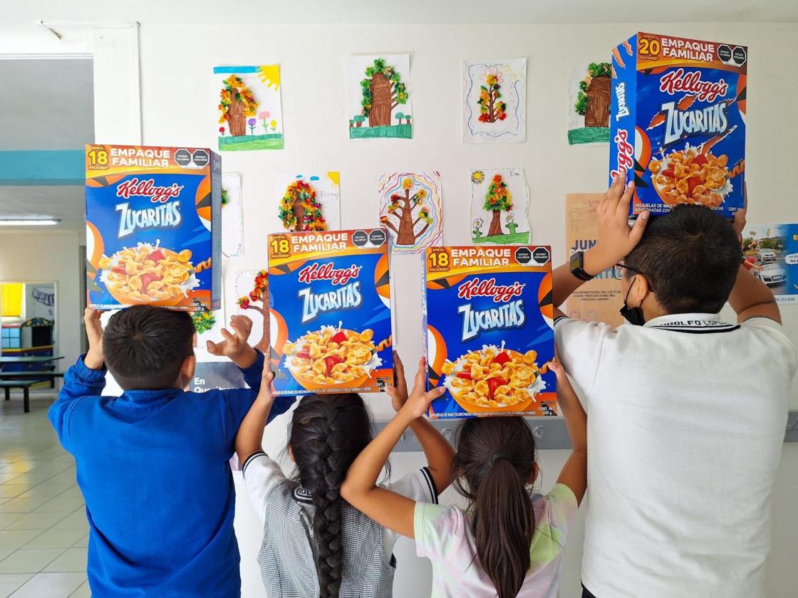 En el marco del Día Mundial de la Alimentación, Kellogg’s México y DiDi Shop anunciaron una alianza estratégica para combatir la inseguridad alimentaria y mejorar la calidad de vida de la niñez mexicana. SOLO USO EDITORIAL / EFE