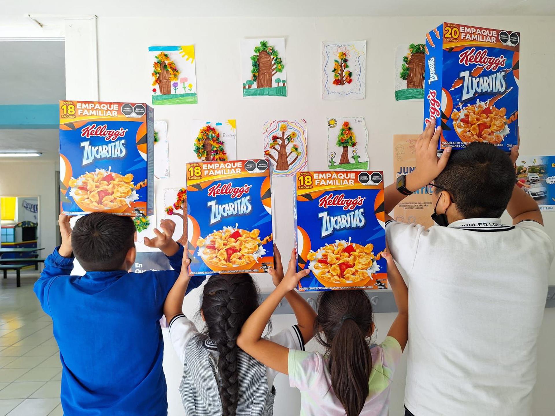 En el marco del Día Mundial de la Alimentación, Kellogg’s México y DiDi Shop anunciaron una alianza estratégica para combatir la inseguridad alimentaria y mejorar la calidad de vida de la niñez mexicana. SOLO USO EDITORIAL / EFE