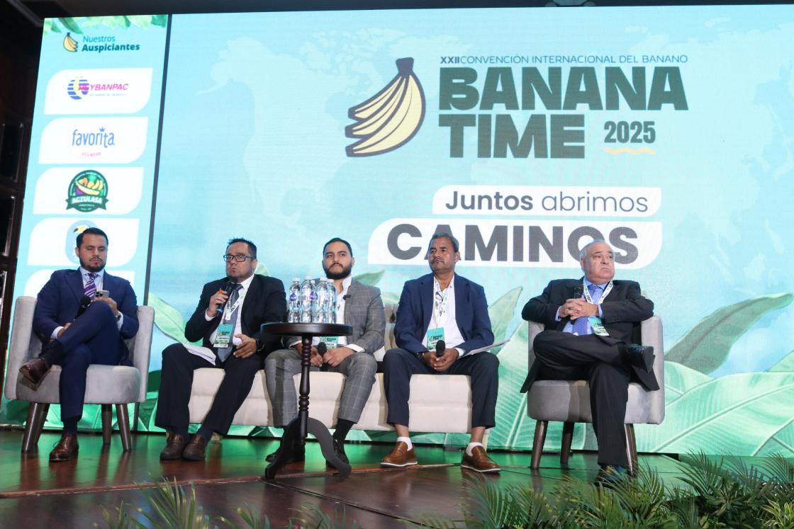 Convención del Banana Time 2025 en Guayaquil (Ecuador). EFE/ Jonathan Miranda Vanegas