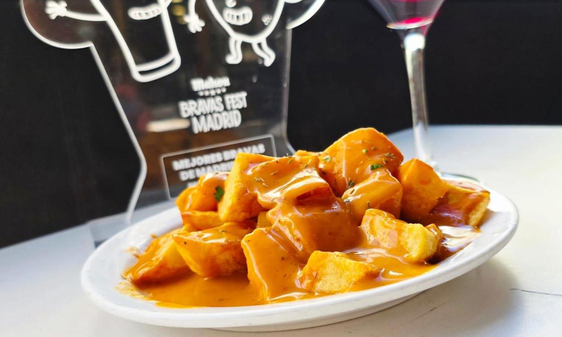 Pie de foto: Taberna Acuerdo: Ganadoras Mahou Bravas FestAutor: Taberna Acuerdo