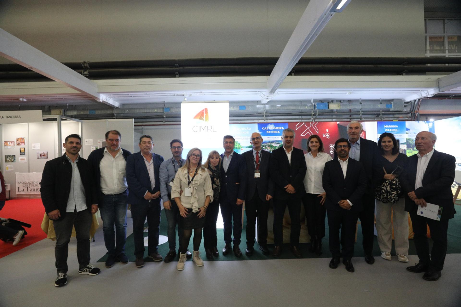 La región portuguesa de Leiria, que es el destino invitado en esta vigésimo octava edición de Intur que se celebra en la ciudad de Valladolid, presume en su stand de ofrecer al viajero una oferta diversificada para todos los días del año. EFE/Carlos García