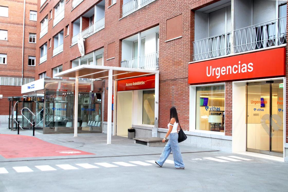 Vithas Madrid La Milagrosa atiende las urgencias generales en menos de catorce minutos gracias a un protocolo de atención rápida.
