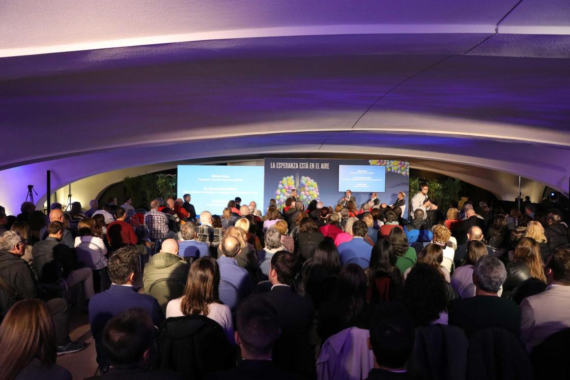 Vista general del evento con motivo del Día Mundial de la enfermedad pulmonar obstructiva crónica (EPOC) que han organizado Sanofi y Regeneron en el Hipódromo de la Zarzuela de Madrid y en el que se ha pedido revisar la Estrategia en EPOC del Sistema Nacional de Salud tras más de una década sin cambio. EFE/SANOFI/CEDIDA/CRÉDITO OBLIGATORIO
