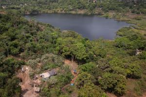 Fotografía aérea de archivo del 12 de septiembre de 2025 donde se observa la antigua mina de Serra Pelada, en Curionópolis (Brasil). EFE/ Isaac Fontana/ ARCHIVO
