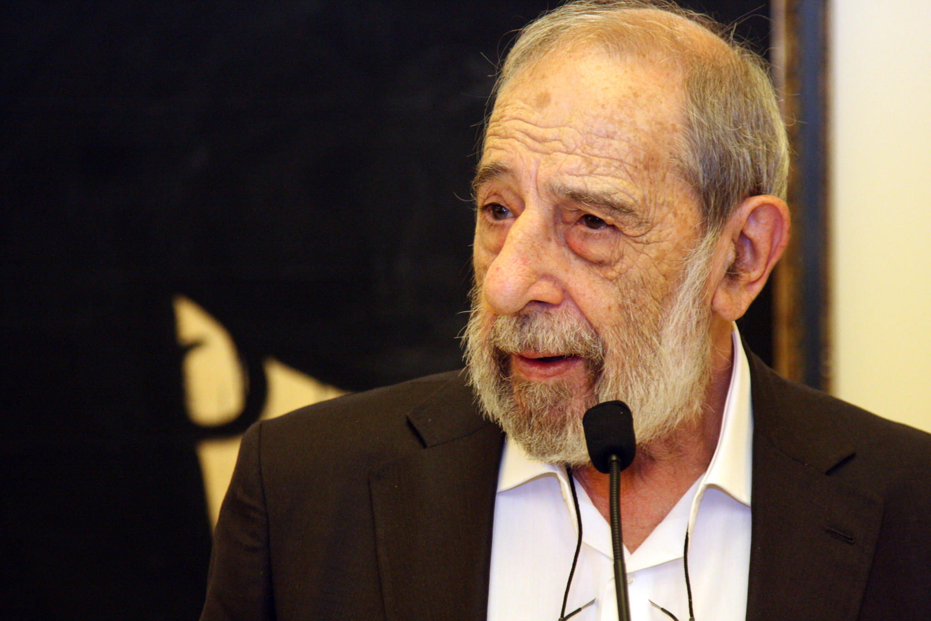 El prestigioso arquitecto portugués, Álvaro Siza, Premio Pritzker en 1992, cuya obra será el hilo conductor de la séptima edición  de 'The Álvaro Siza Talks', organizadas por el Museo Serralves./Carlos García.EFE