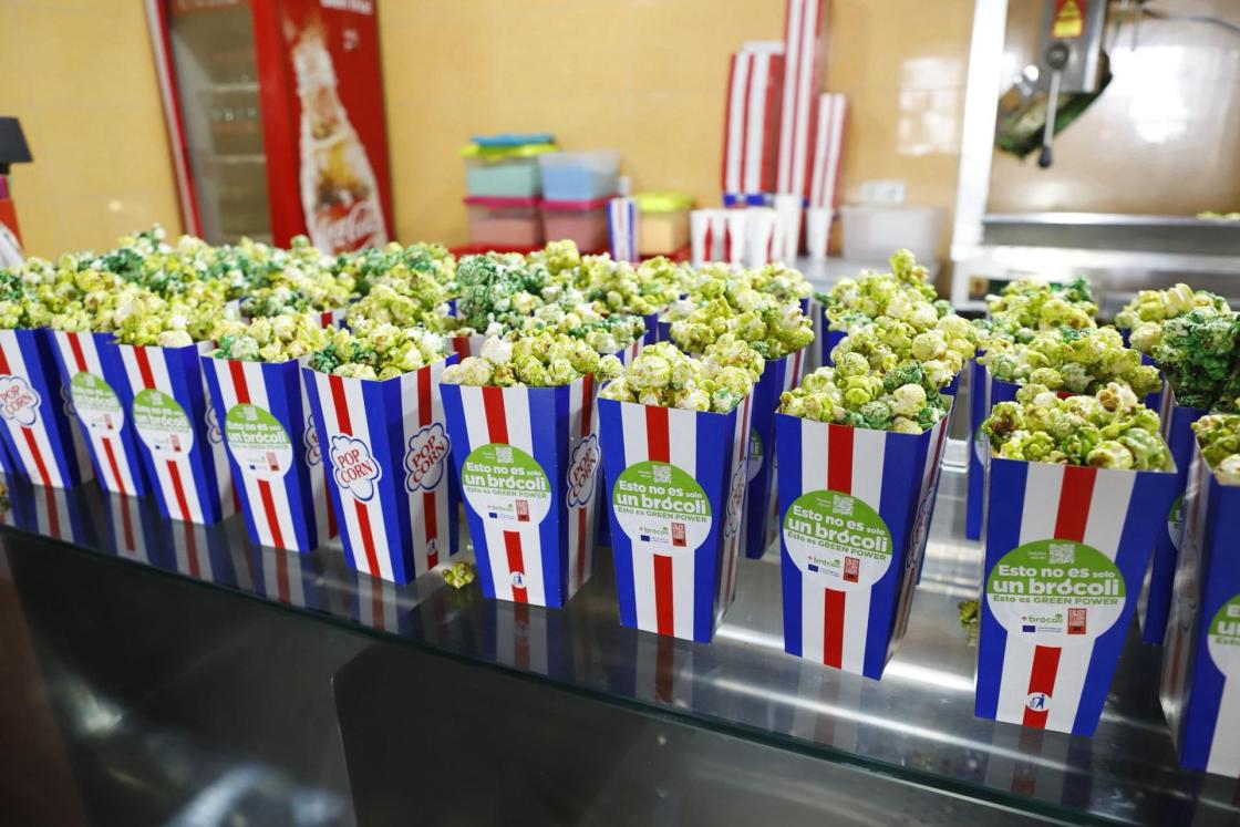 Pie de foto: El brócoli y la alcachofa europeos, estrellas de cineAutor: Proyecto Una Europa más Saludable