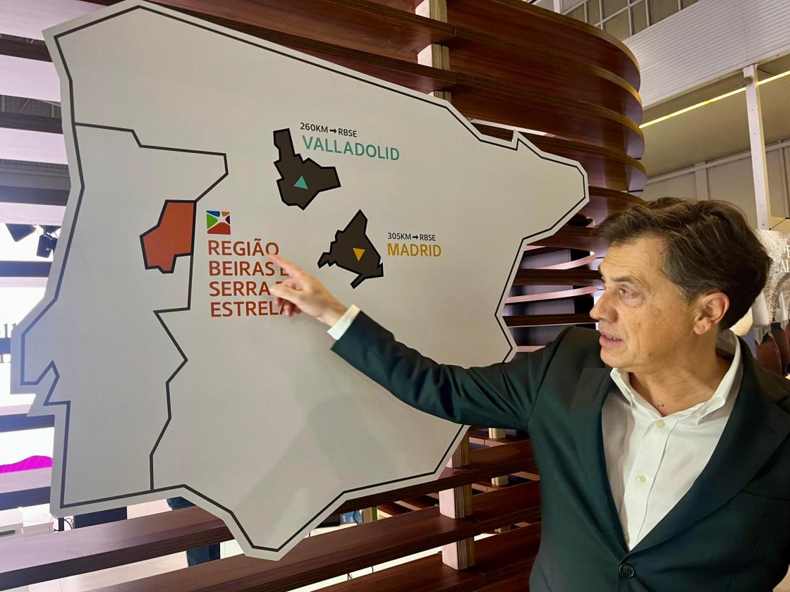 VALLADOLID, 15/11/2025.- António Miraldes, secretario ejecutivo  de la Comunidad Intermunicipal de la Región Beiras e Serra da Estrela. EFE/Carlos García.