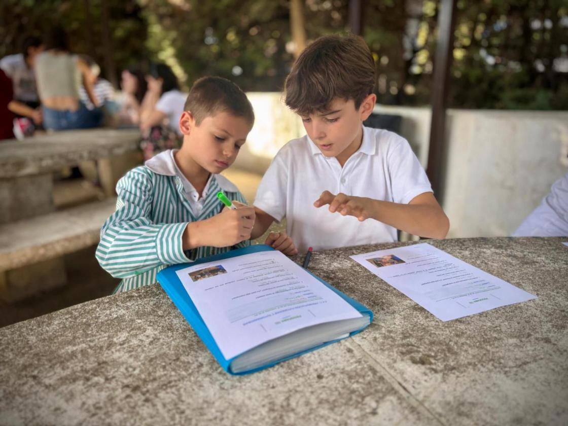 Pie de foto: Tutoría entre iguales Colegio Virgen de EuropaAutor: Colegio Virgen de Europa