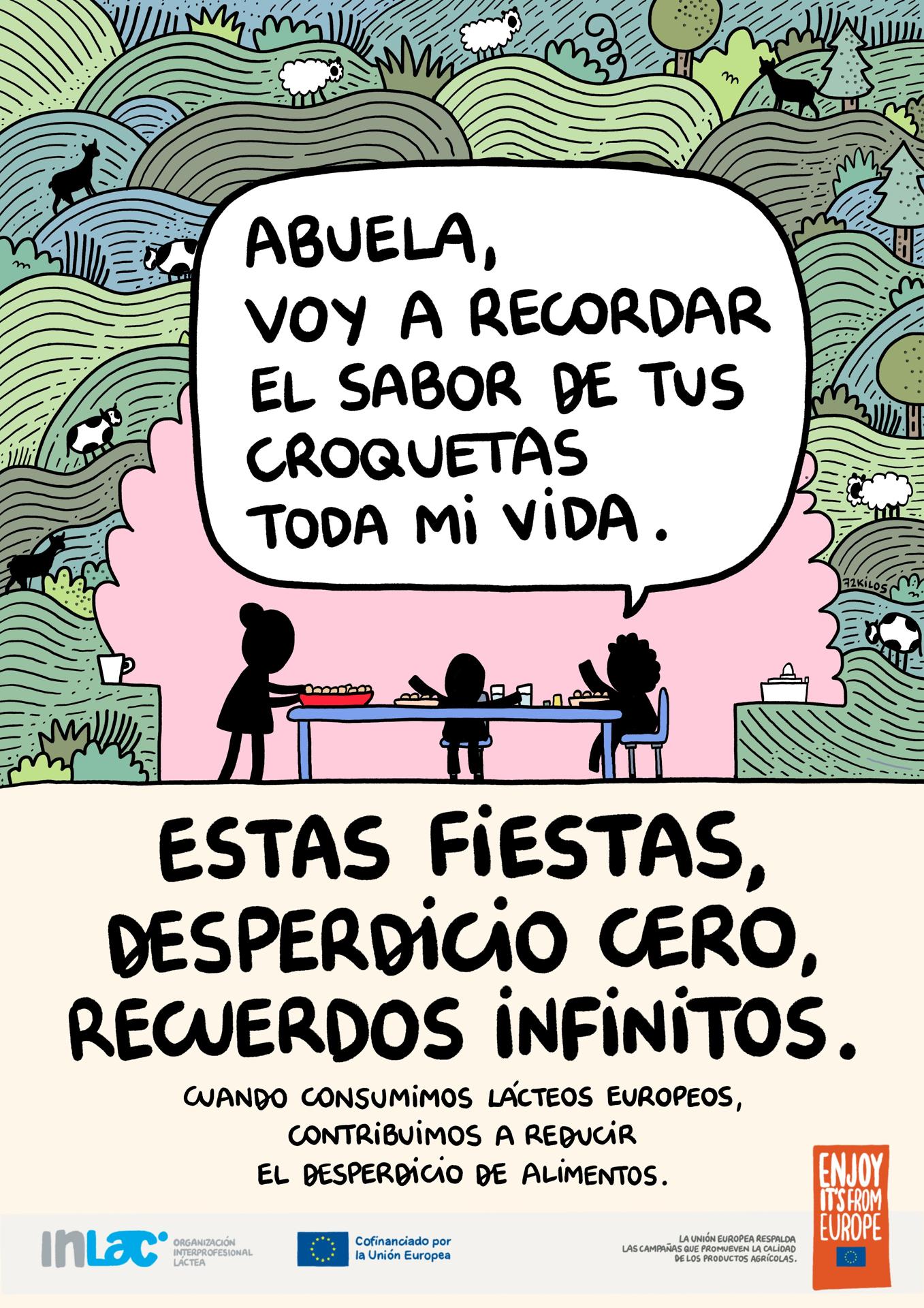 Pie de foto: Gráfica de campaña, diseñada por '72 kilos'Autor: InLac