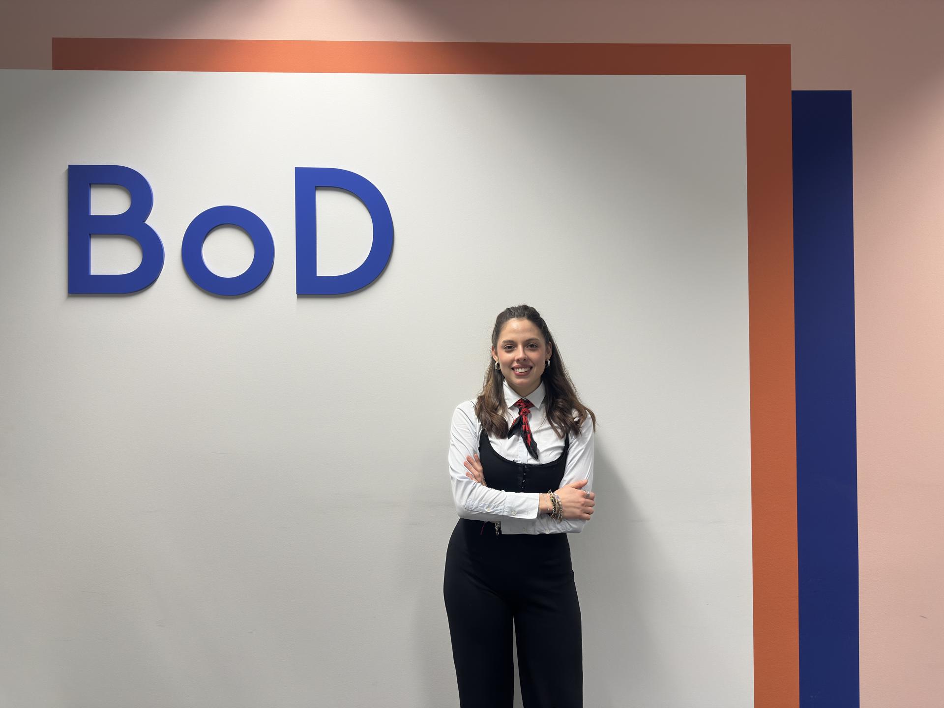 Imagen de la representante en España de Books on Demand (BoD), Beatriz Marín.