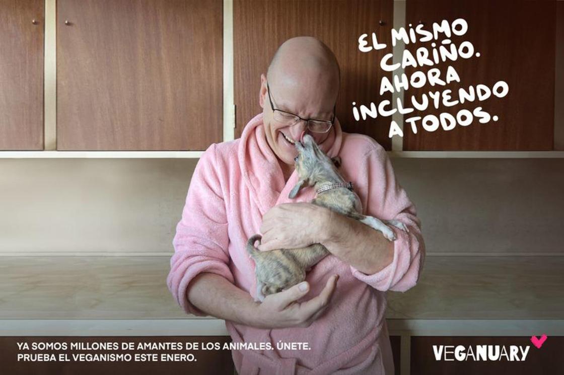 Veganuary: 'Año nuevo, siempre tú'. Autor: Veganuary