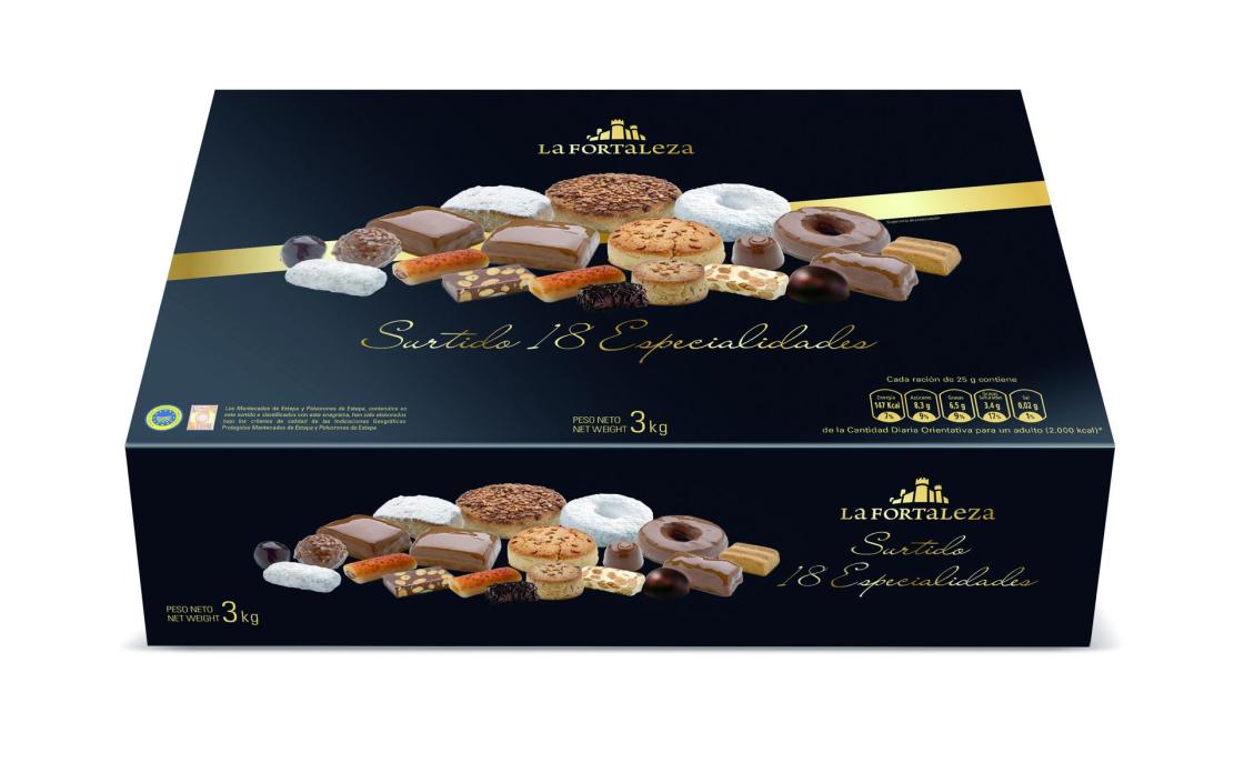 Pie de foto: Surtido navideño 18 especialidadesAutor: La Fortaleza